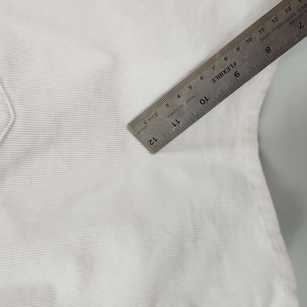 Tommy Hilfiger White Corduroy Mini Skirt - Picture 10 of 11